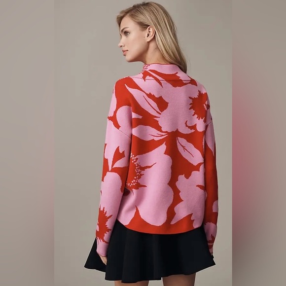 Anthropologie x Maeve Cary’s Mock Neck Sweater Size XXS NWOT - Picture 3 of 14